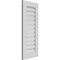 Ekena Millwork Vertical Surface Mount PVC Gable Vent: Functional, w/ 3-1/2"W x 1"P Standard Frame, 16"W x 38"H GVPVE16X3801SF - alternate 4